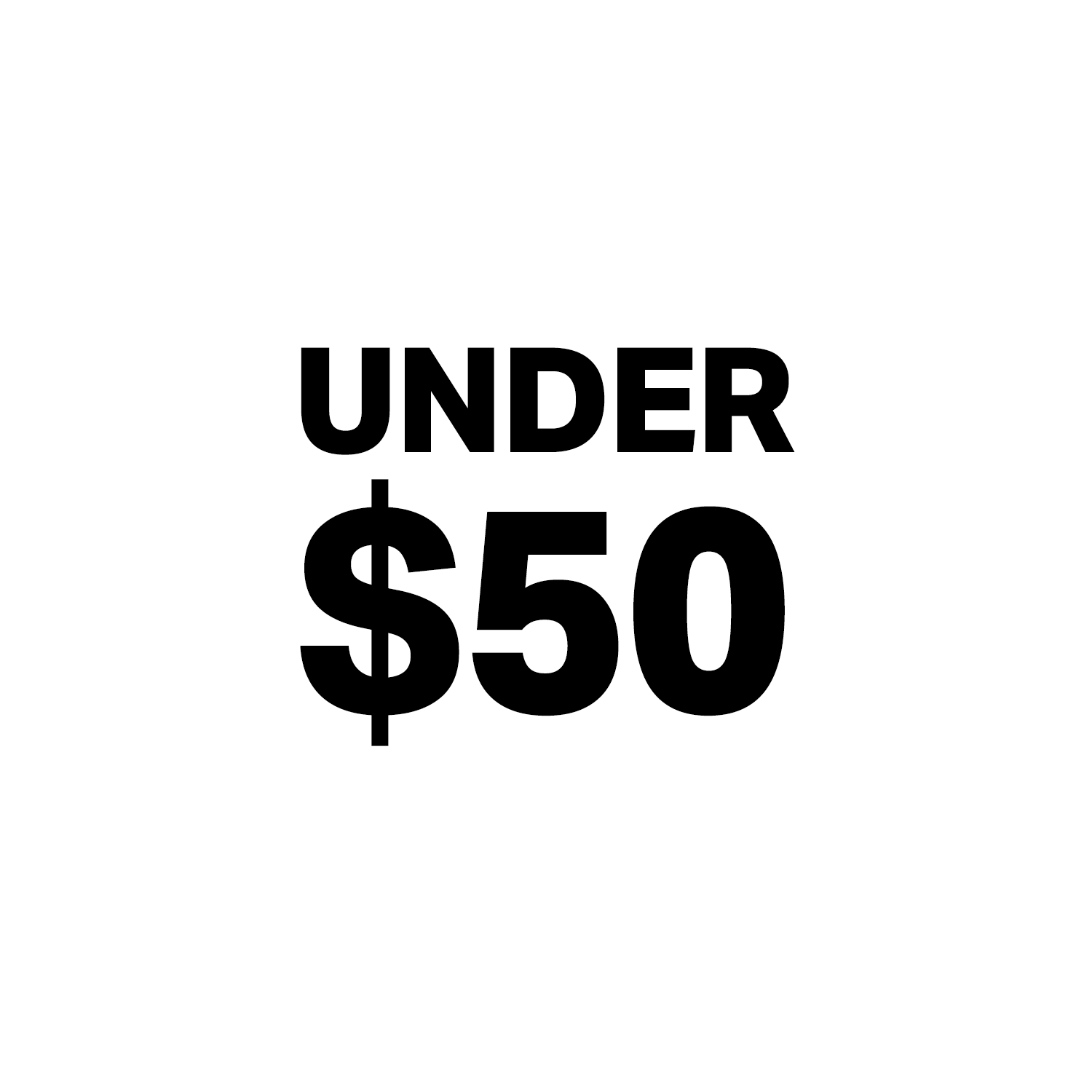 Under $50