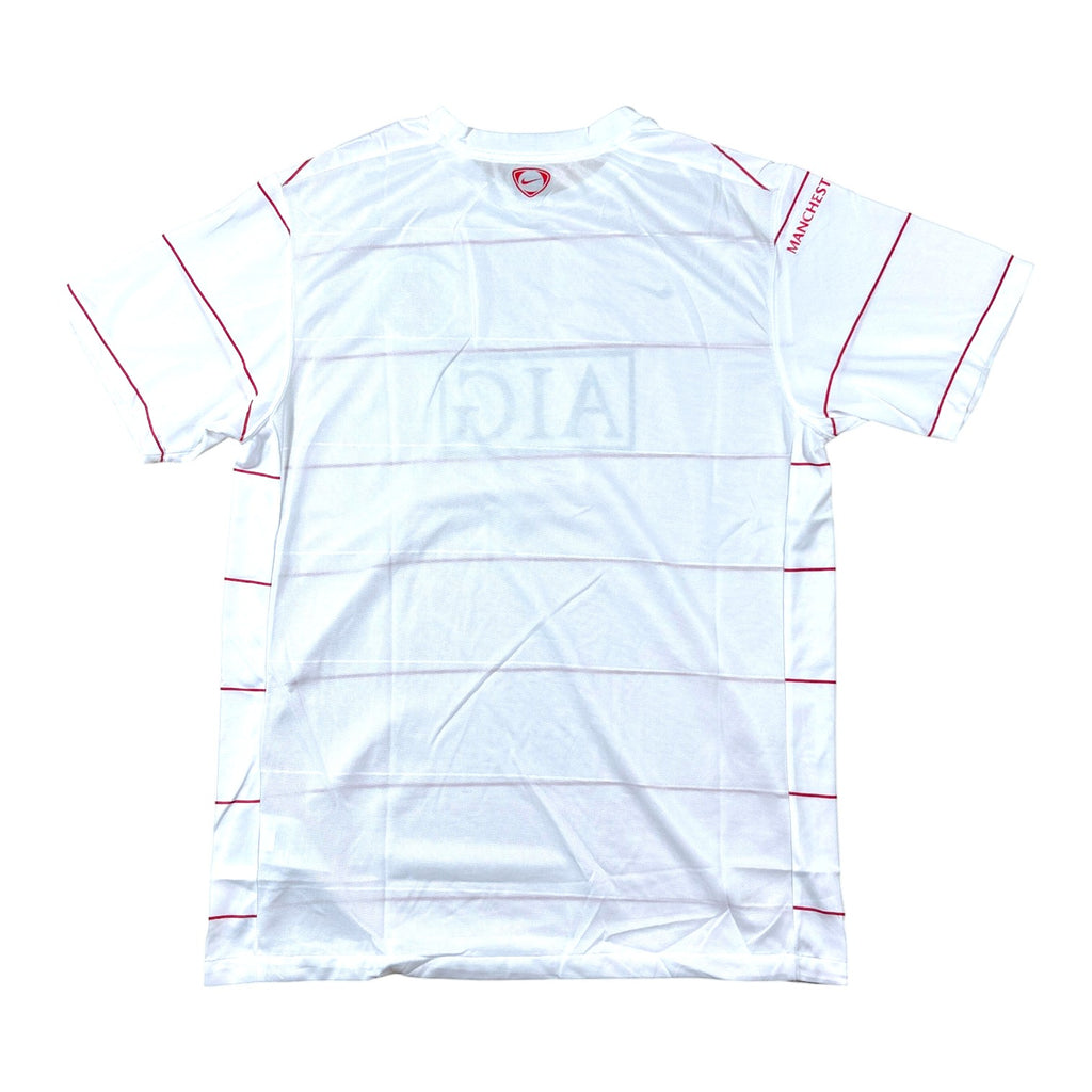 ‘08-‘09 Nike Manchester United Training Shirt - White