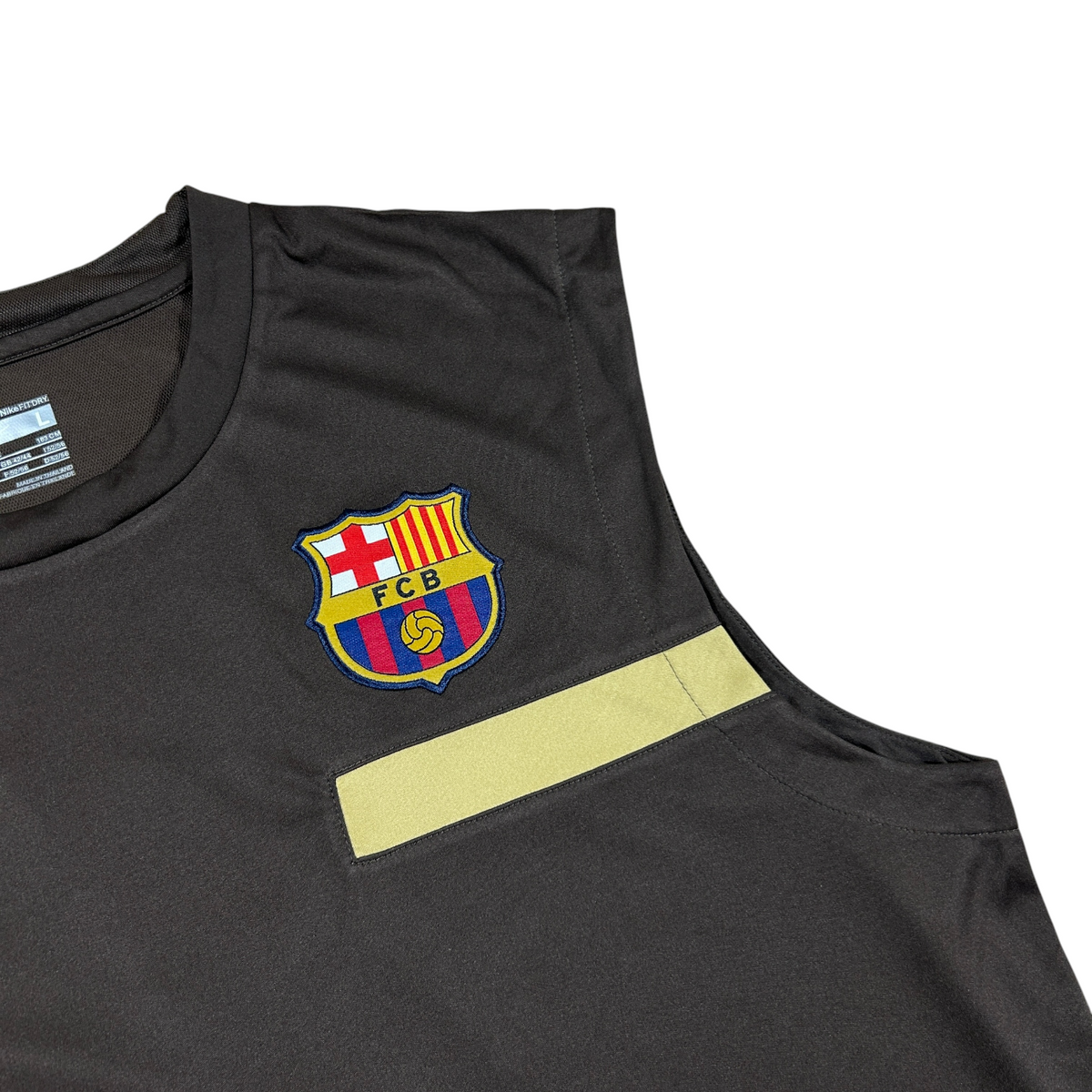 ‘08-‘09 Nike FC Barcelona Training Vest - Brown