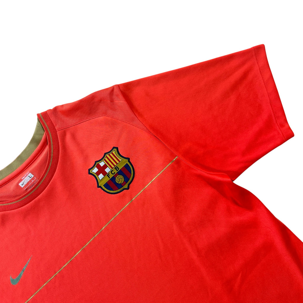 Nike FC Barcelona NikeFIT Training Shirt - Red