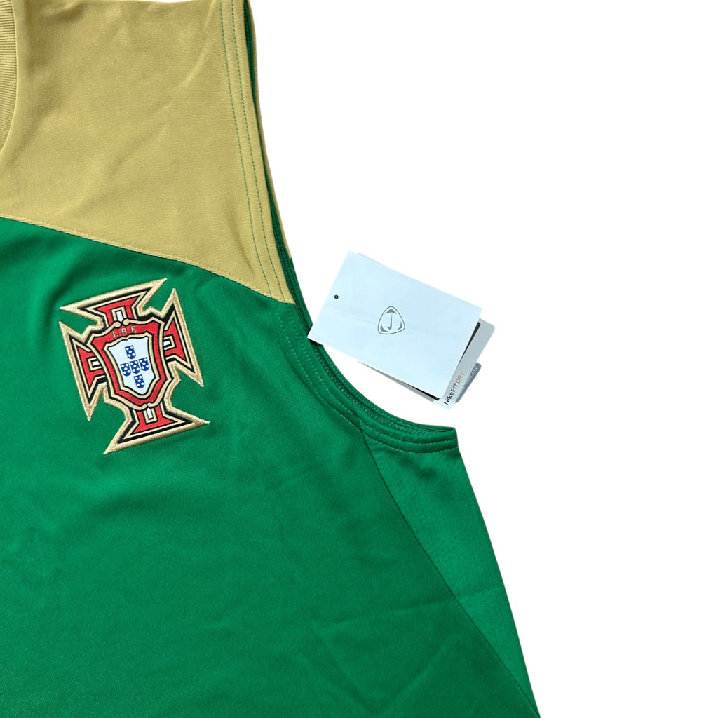 Nike Portugal Sleeveless Training Top - Green/Gold
