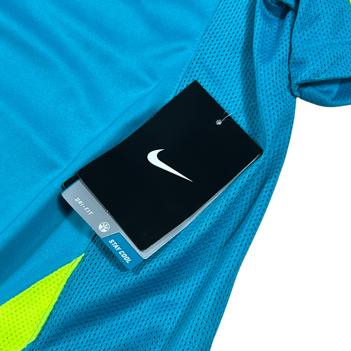 ‘11-'12 Nike Brazil Training Shirt - Blue