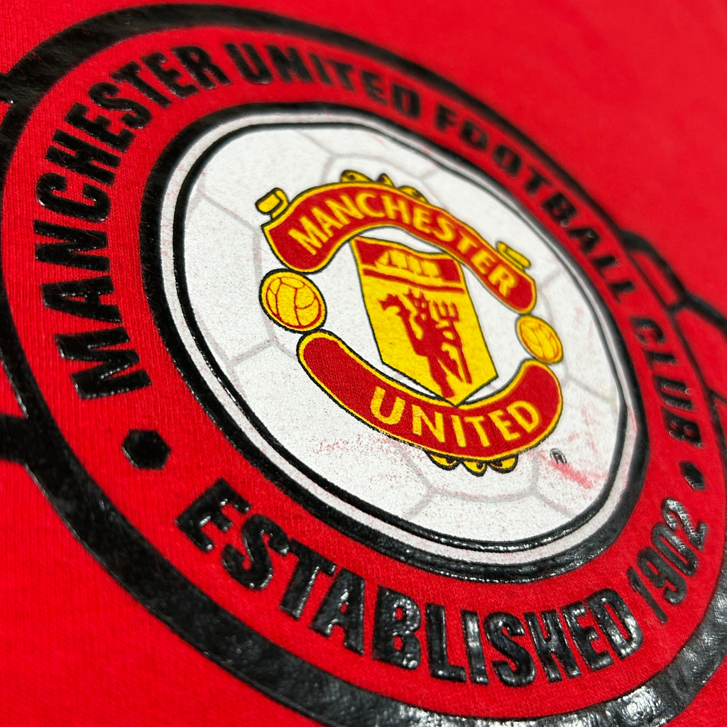 ‘02 Nike Manchester United Centenary Long Sleeve T-Shirt - Large