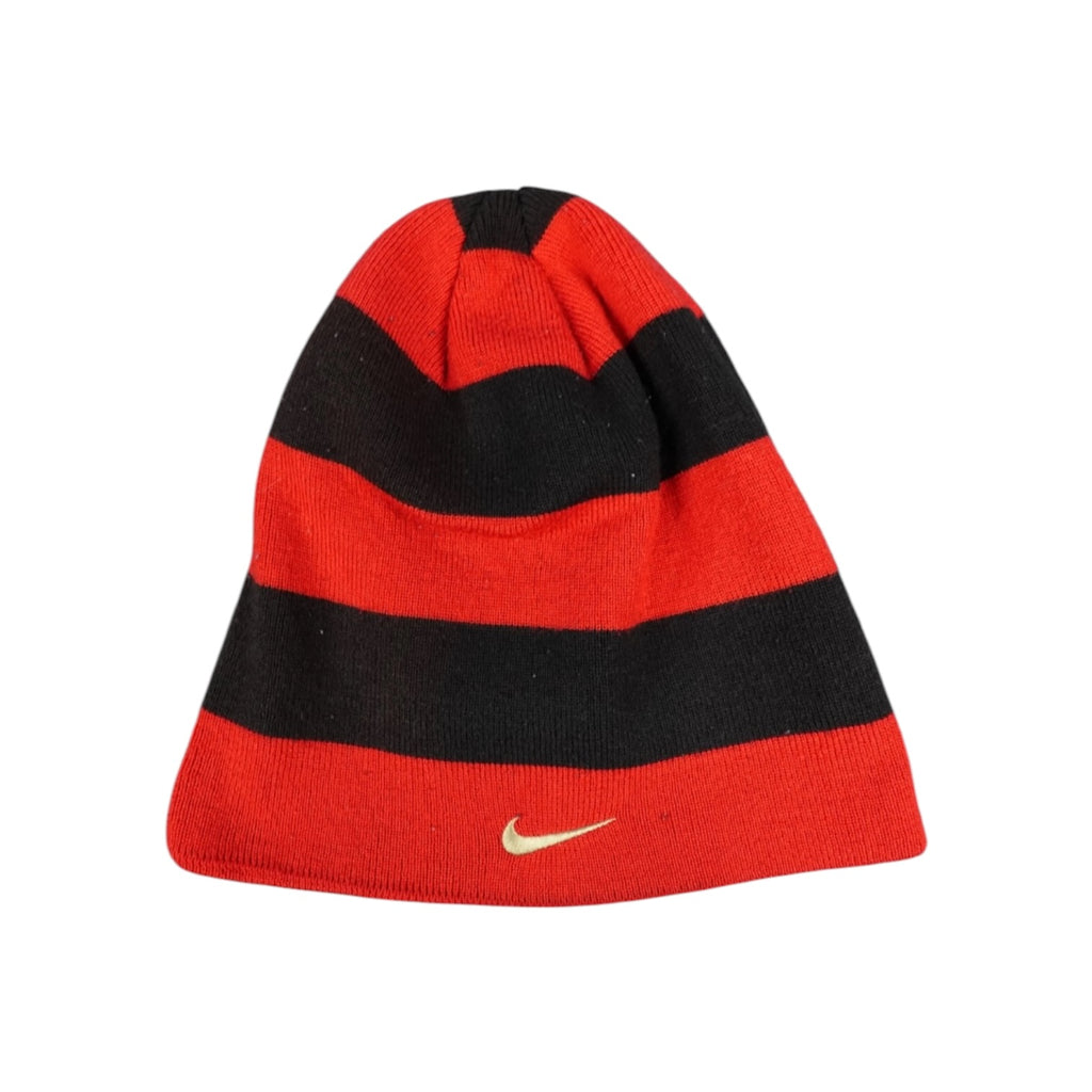 Nike Manchester United Striped Beanie - Red/Black