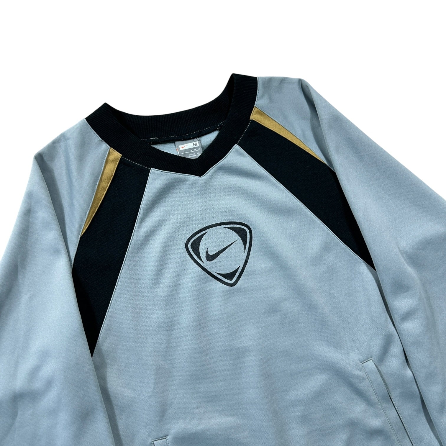Nike Football Logo Training Crewneck - Silver