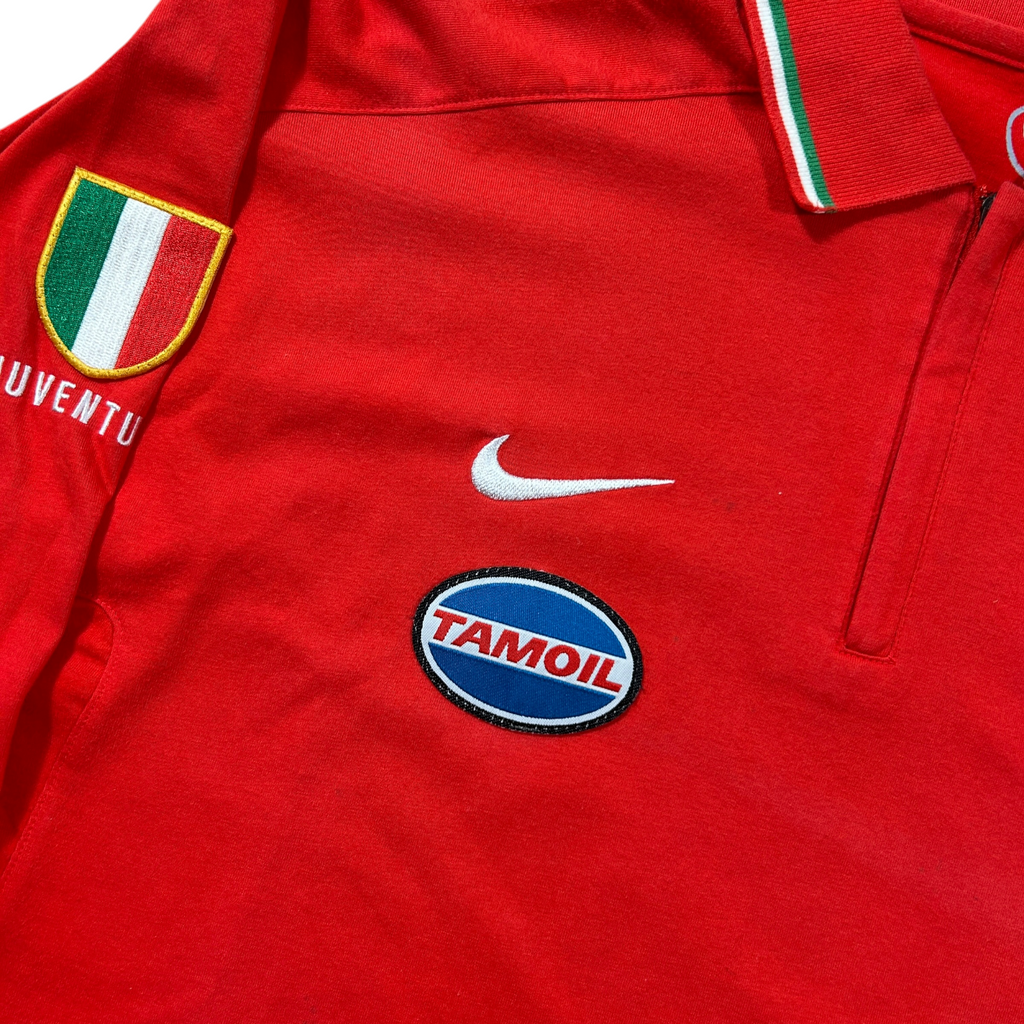 ‘05-‘06 Nike Juventus Long Sleeve 1/4 Zip Polo Shirt