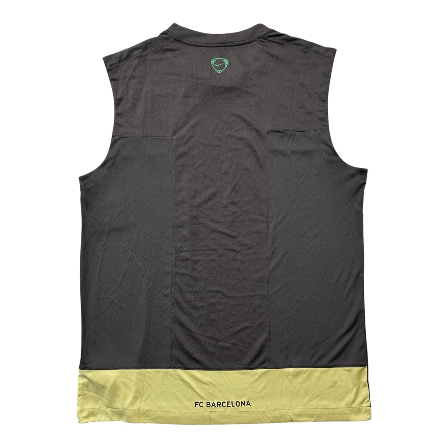 Nike FC Barcelona Sleeveless Training Top - Brown/Gold