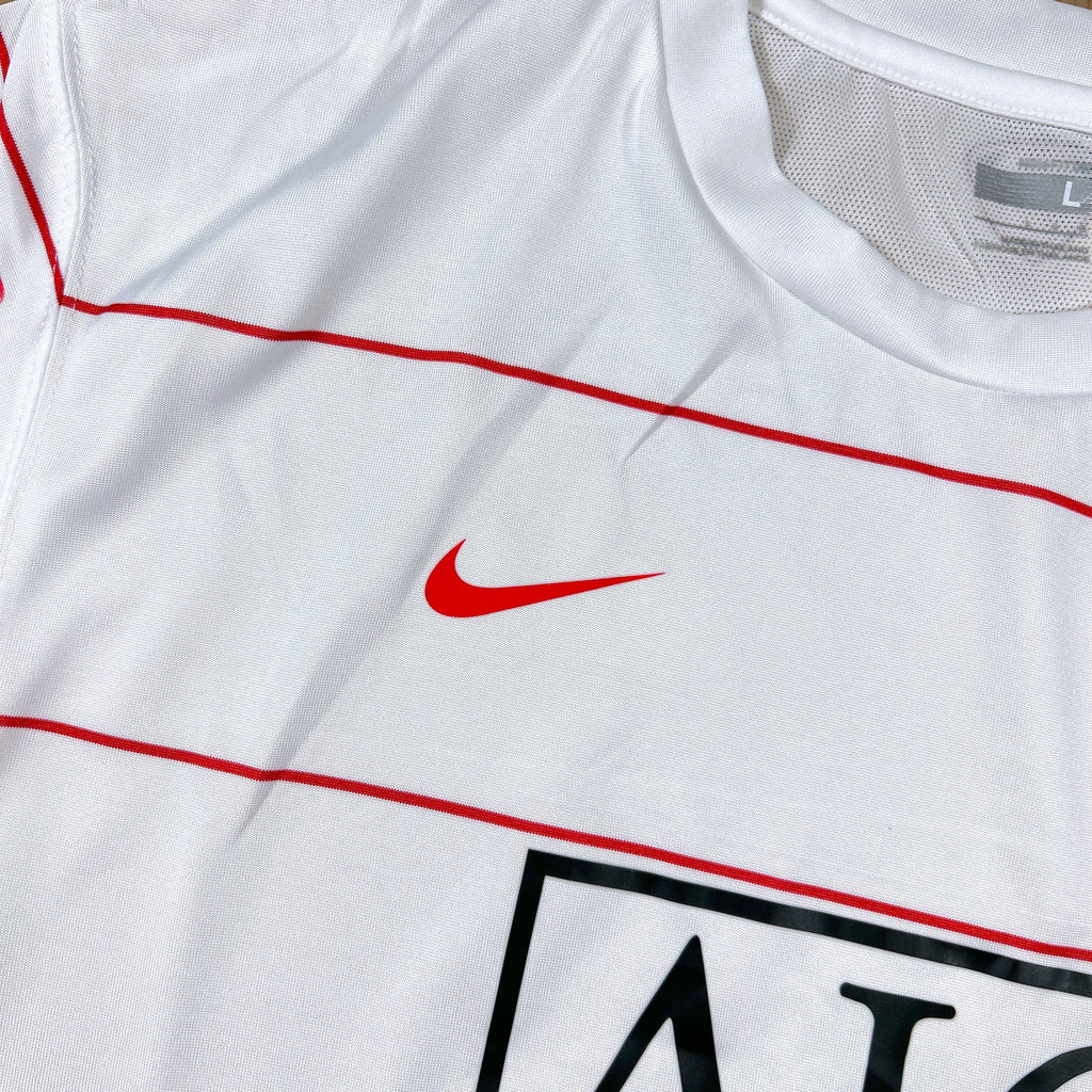 ‘08-‘09 Nike Manchester United Training Shirt - White