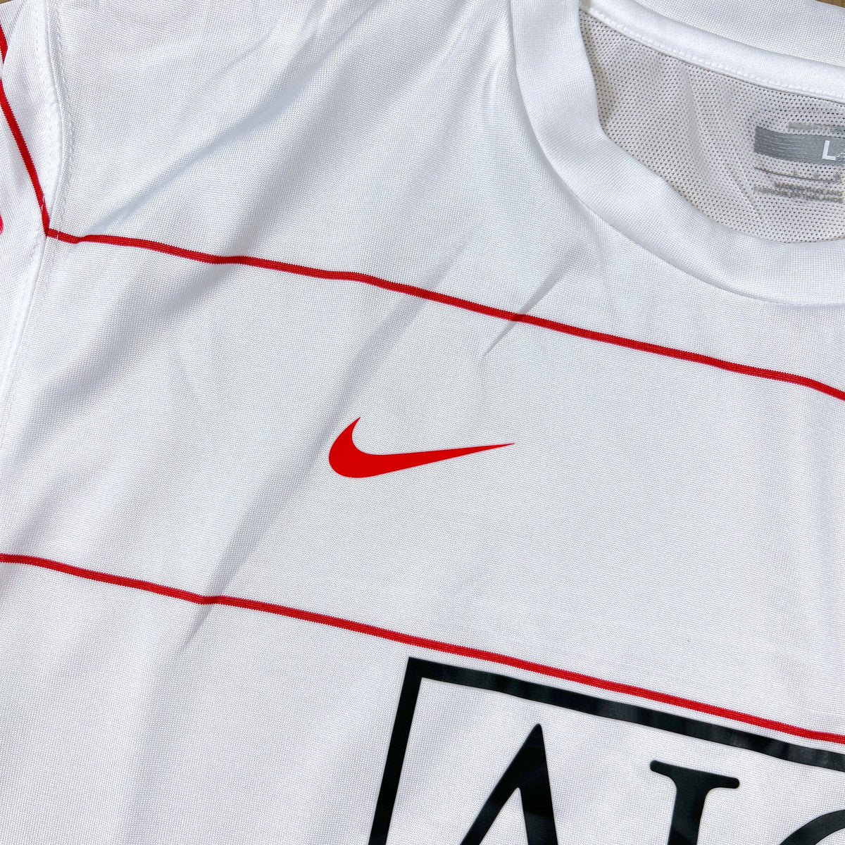 ‘08-‘09 Nike Manchester United Training Shirt - White