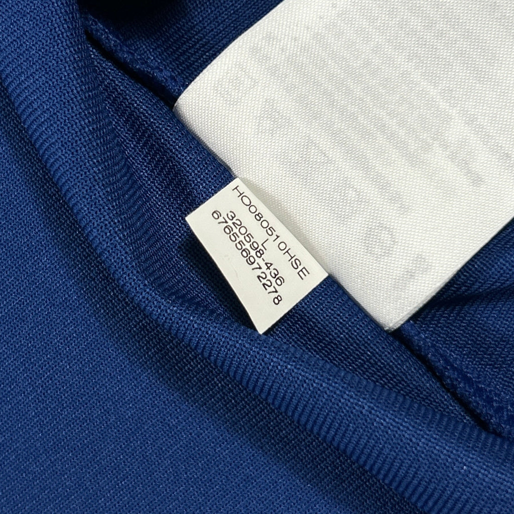 ‘08-‘09 Nike Manchester United Long Sleeve Training Shirt - Blue