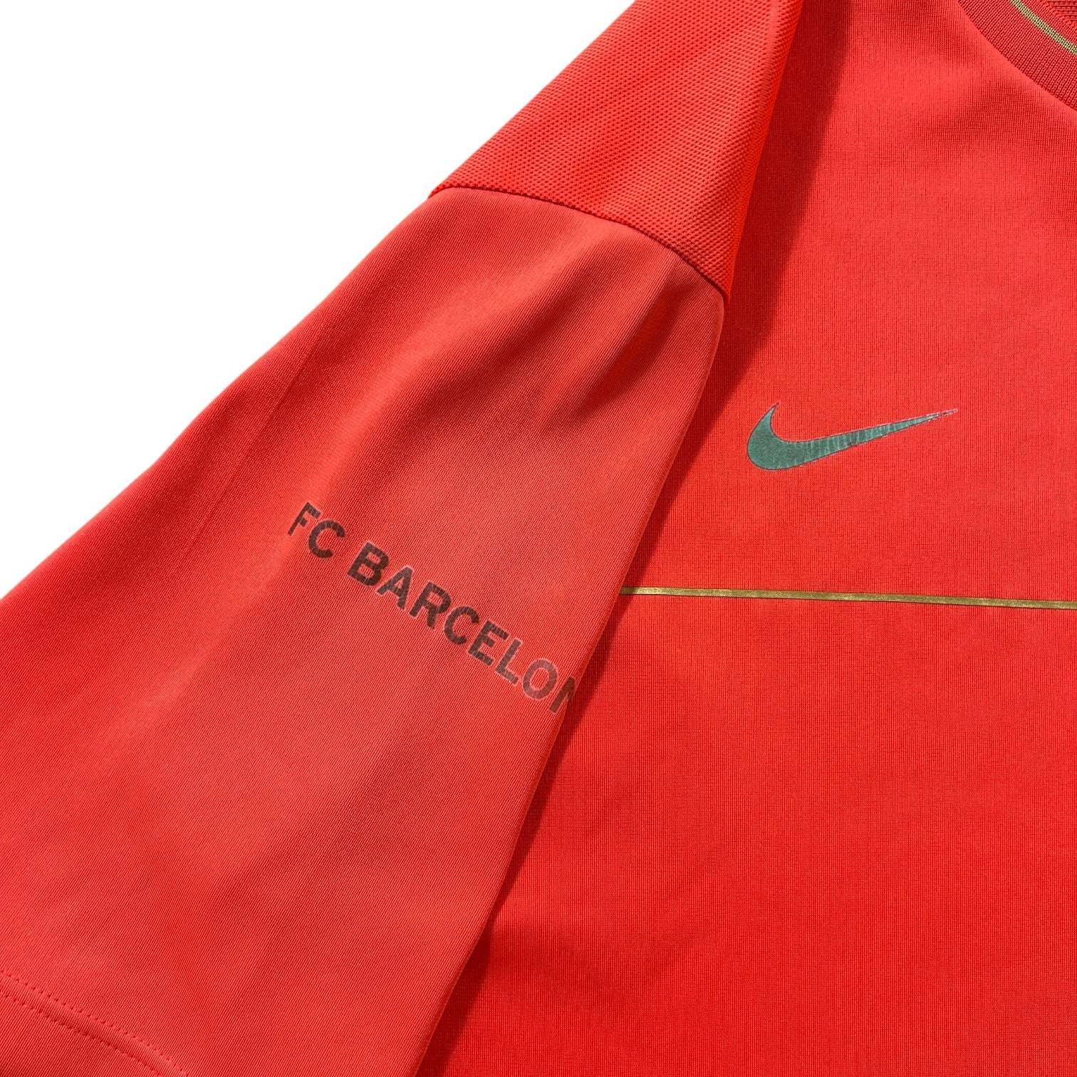 Nike FC Barcelona NikeFIT Training Shirt - Red