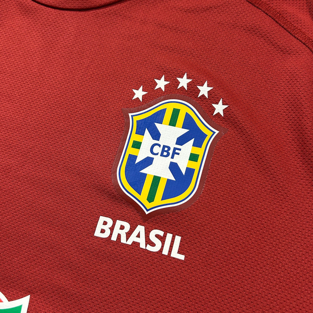 ‘12-‘13 Nike Brazil Guaraná Antarctica Long Sleeve Training Shirt