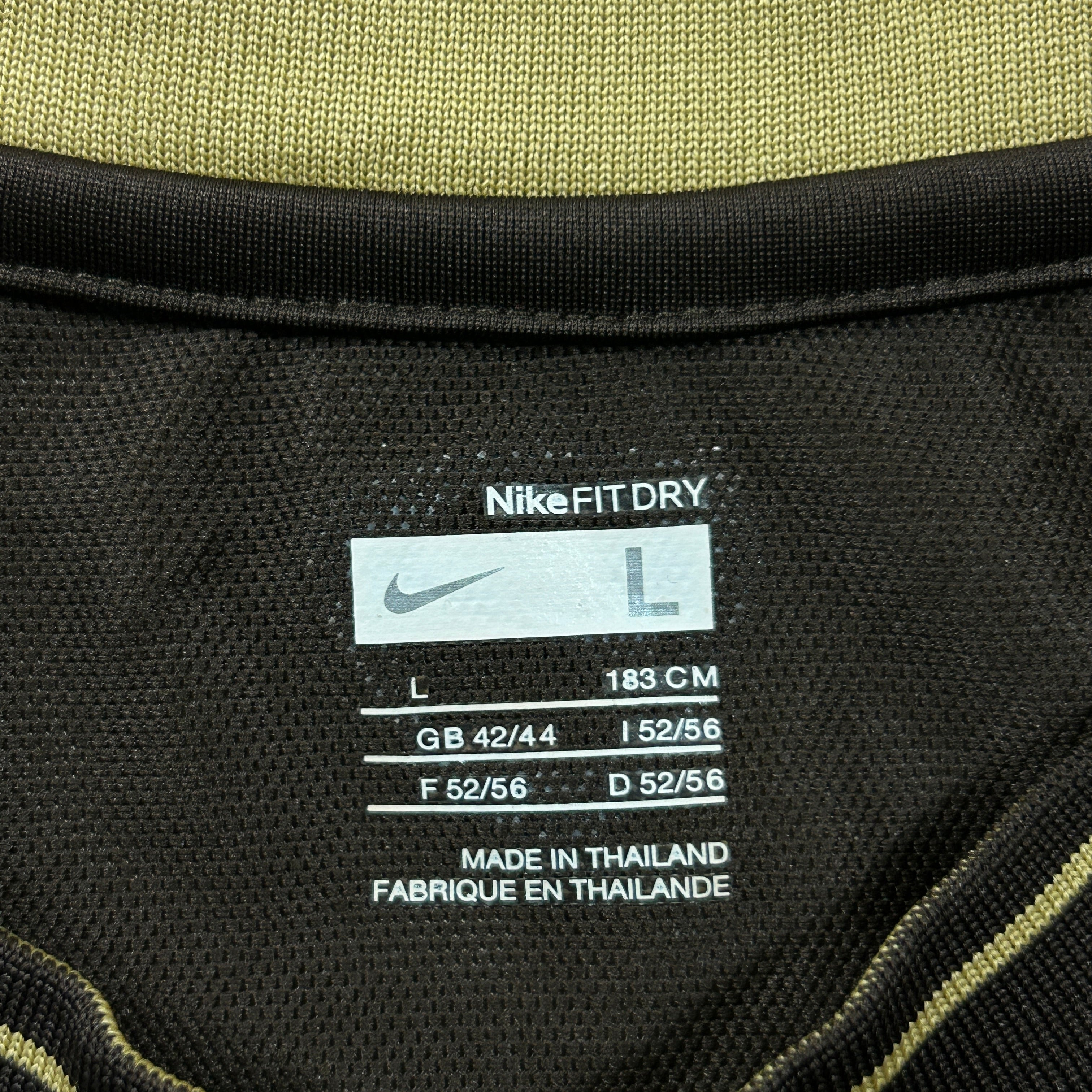 '08-'09 Nike FC Barcelona Long Sleeve Training Shirt - Brown