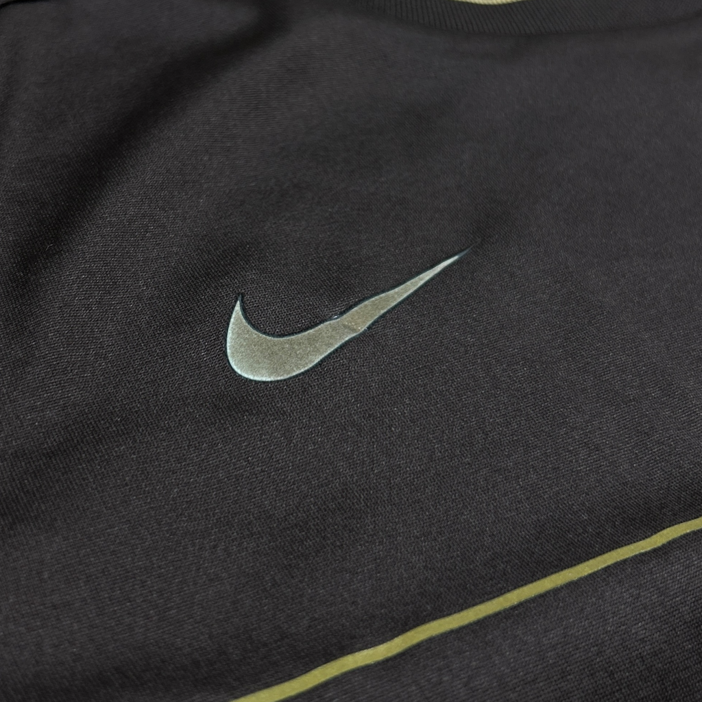 ‘08-‘09 Nike FC Barcelona Long Sleeve Training Shirt - Brown - Small