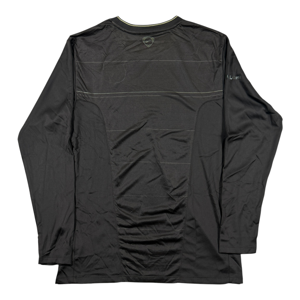 ‘08-‘09 Nike FC Barcelona Long Sleeve Training Shirt - Brown