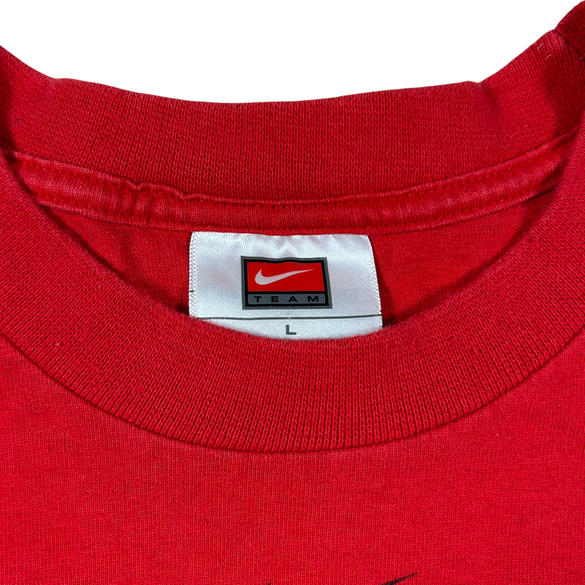 ‘02 Nike Manchester United Centenary Long Sleeve T-Shirt - Large