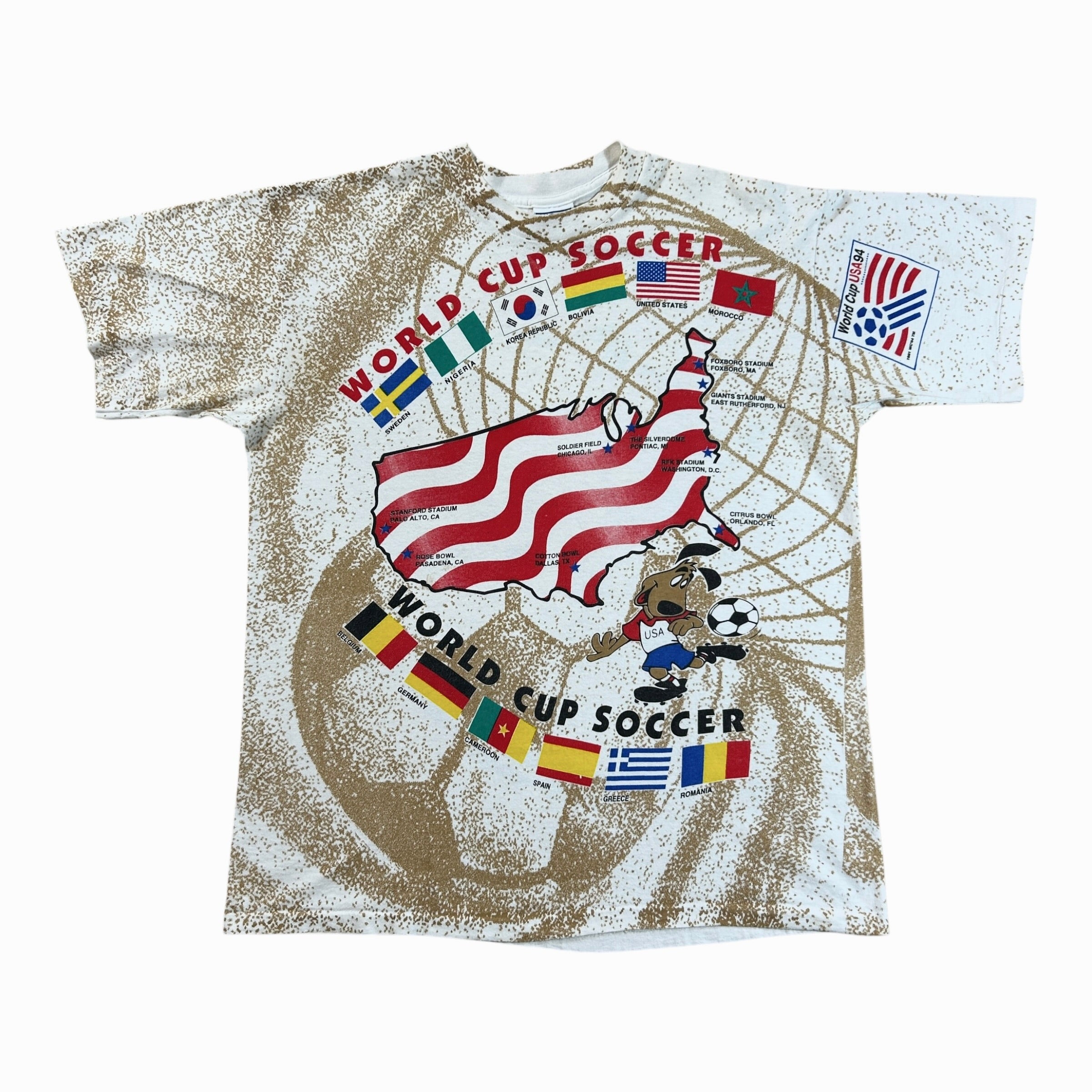 USA 94 Striker All Nations AOP Tee