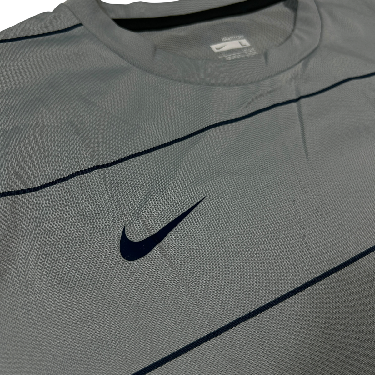 ‘08-‘09 Nike FC Barcelona Training Shirt - Grey