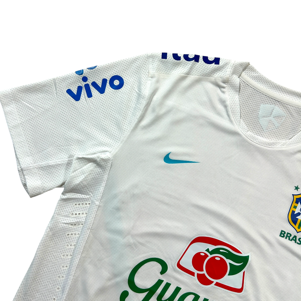 ‘12-‘13 Nike Brazil Guaraná Antarctica Training Shirt - White