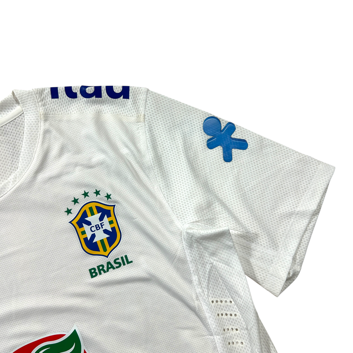 ‘12-‘13 Nike Brazil Guaraná Antarctica Training Shirt - White