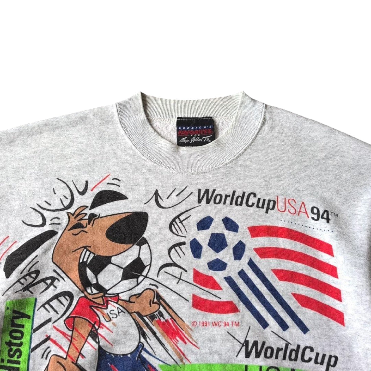 USA 94 Striker Collage Crewneck