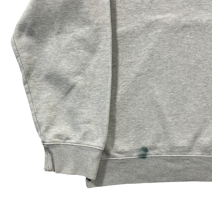'03-'04 Nike Brazil Center Swoosh Hoodie - Grey