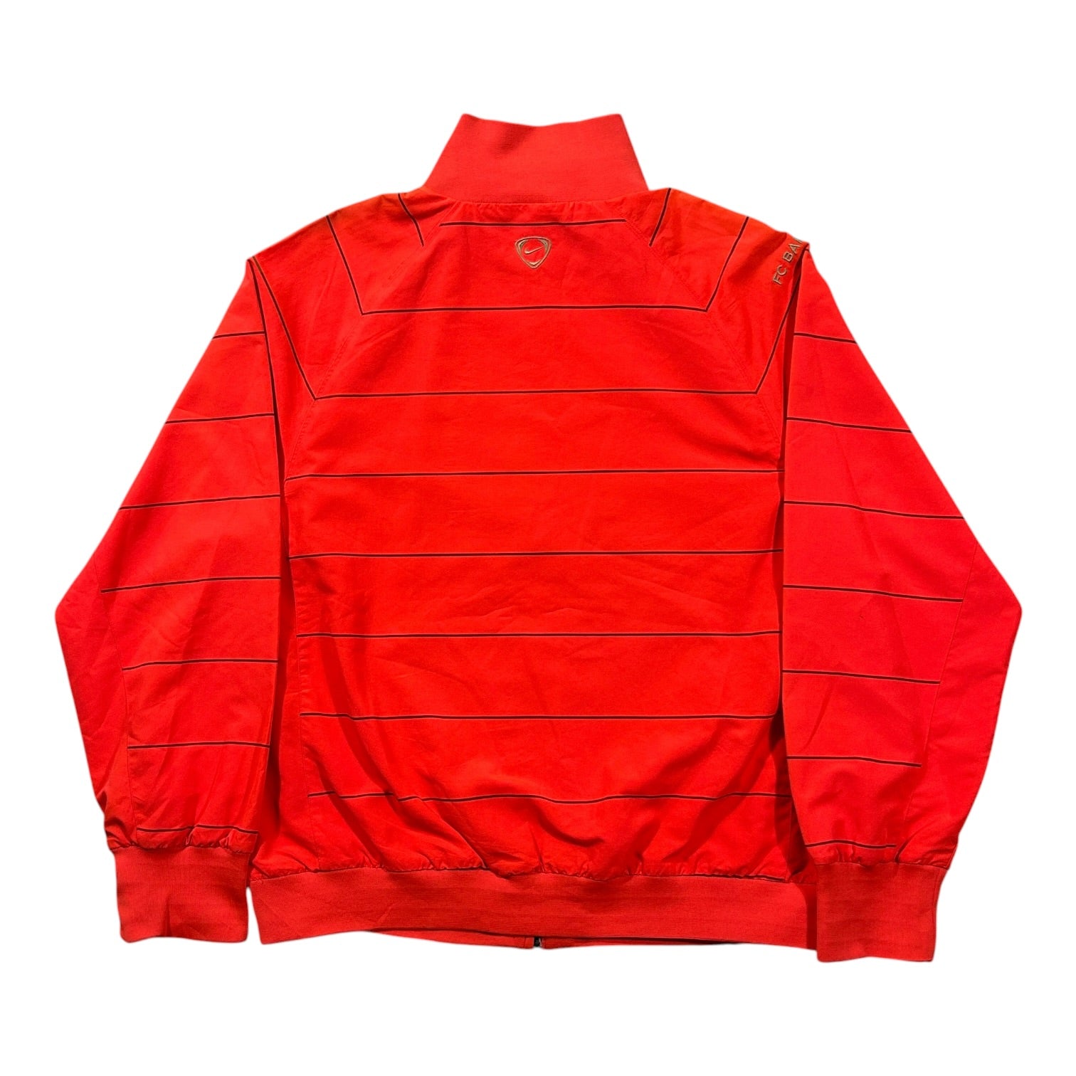 ‘08-‘09 Nike FC Barcelona Training Jacket - Orange/Gold