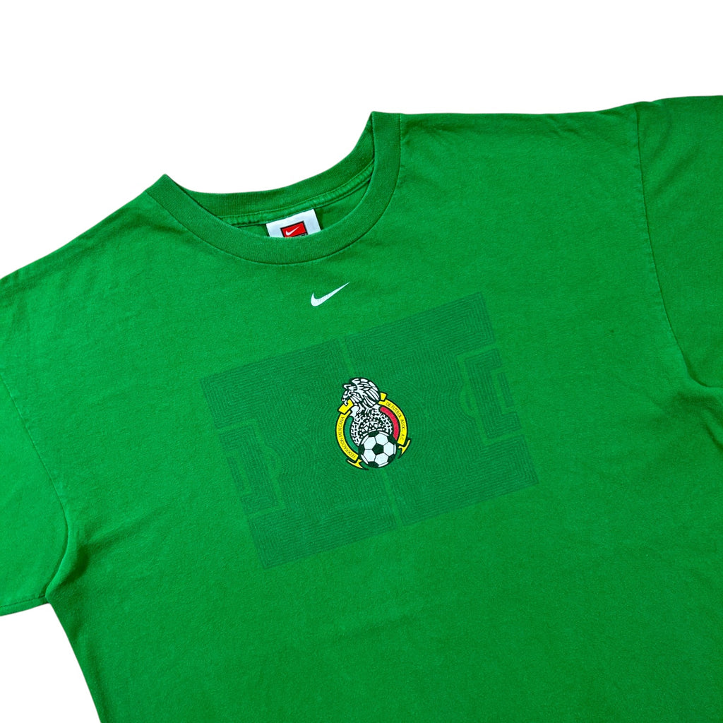 Vintage Nike Mexico Federation Graphic T-Shirt - Green