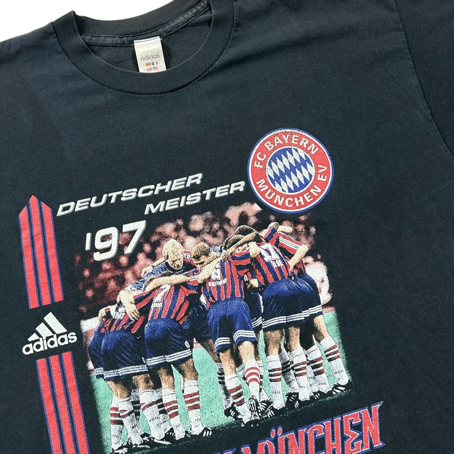 1997 Adidas Bayern Munich Champion Tee