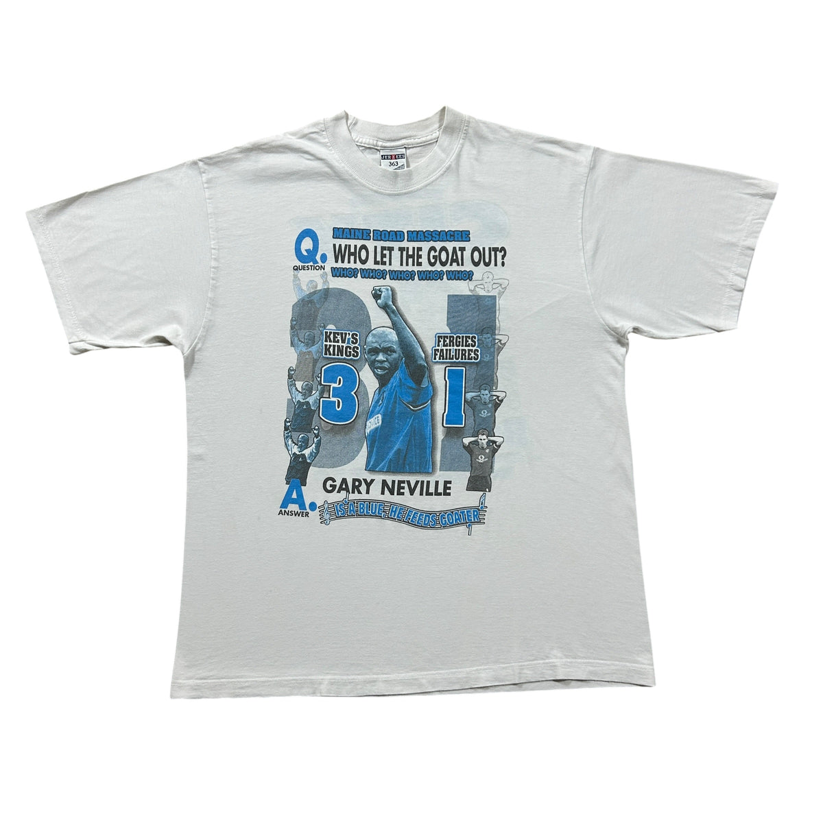 Manchester City Gary Neville Tee