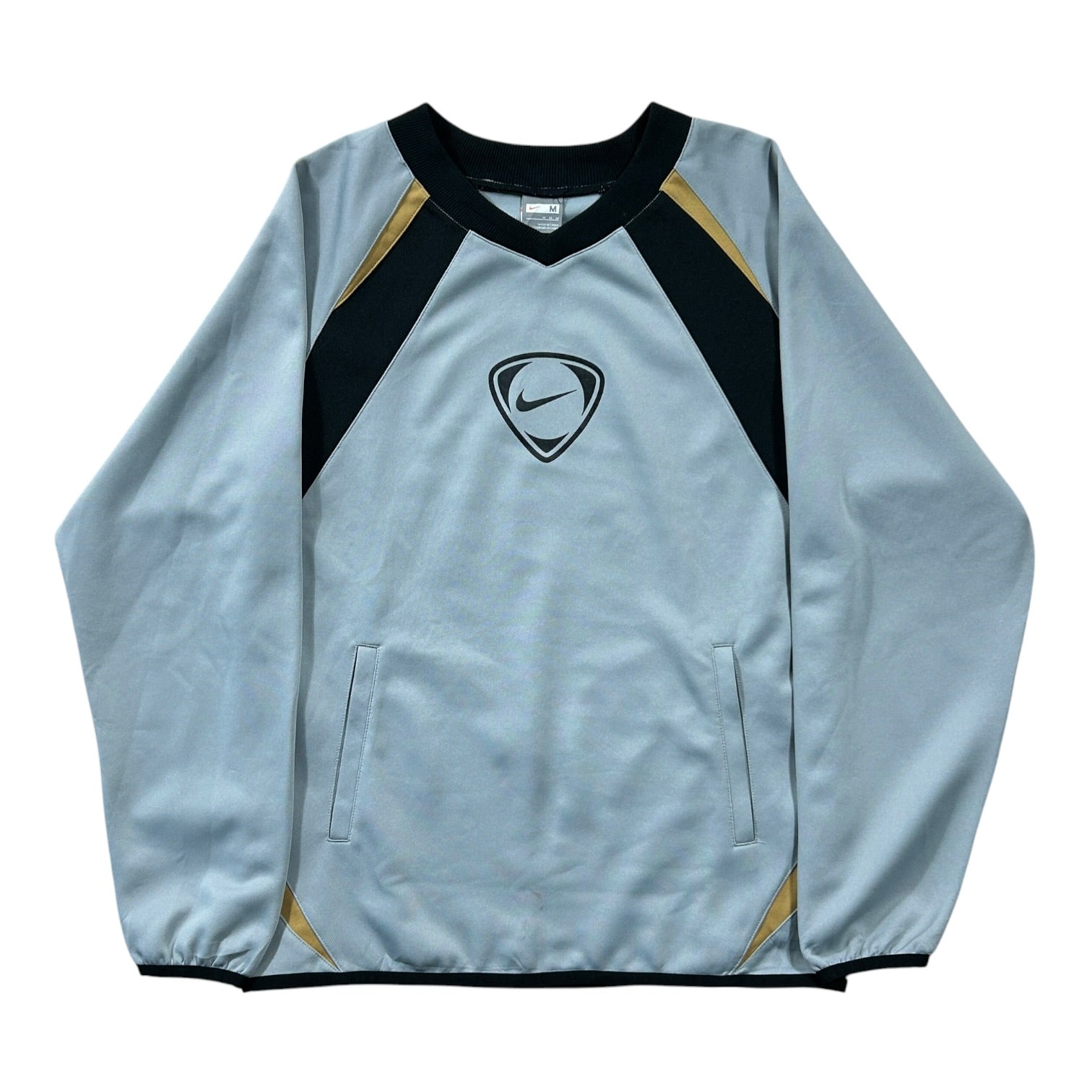 Nike Football Logo Training Crewneck - Silver
