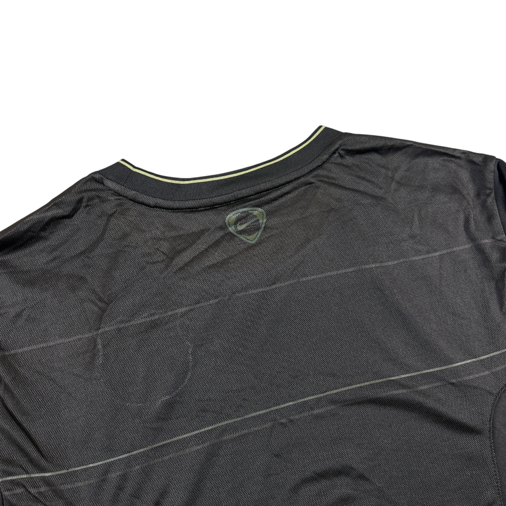 ‘08-‘09 Nike FC Barcelona Long Sleeve Training Shirt - Brown