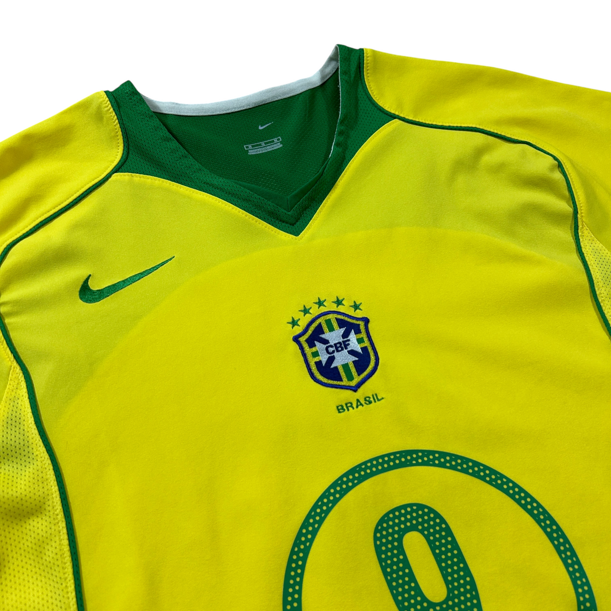 ‘04-‘06 Nike Brazil Home Shirt Ronaldo #9