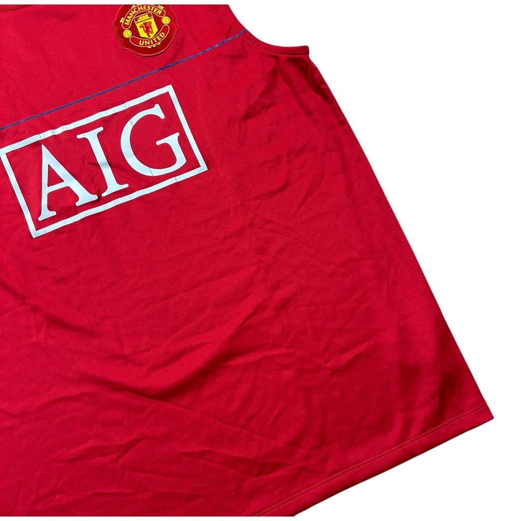 Nike Manchester United AIG Sleeveless Training Top - Red