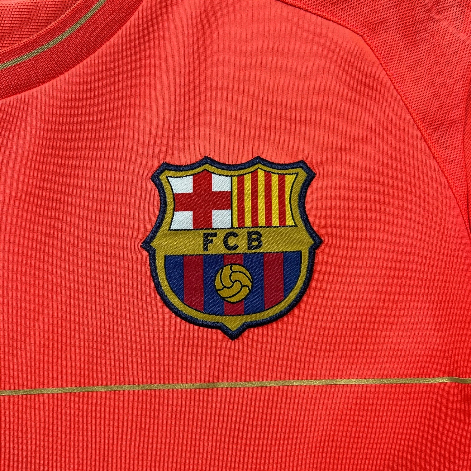 Nike FC Barcelona NikeFIT Training Shirt - Red