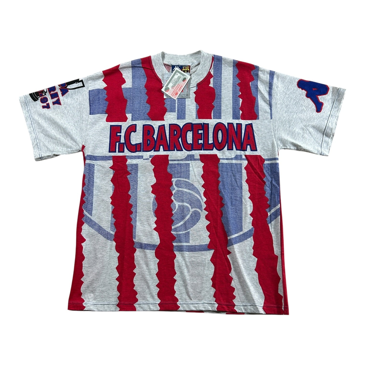 Kappa FC Barcelona Copa Del Rey AOP Tee