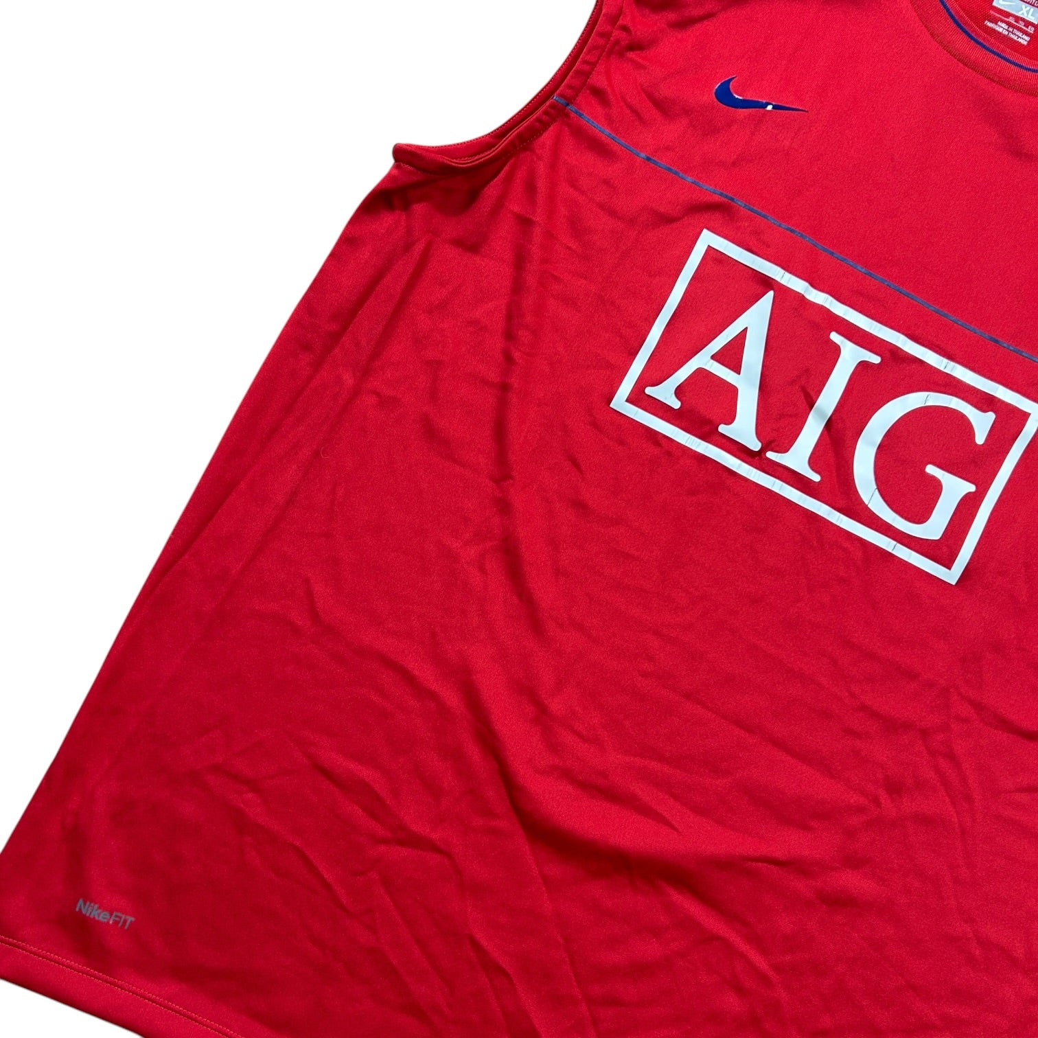 Nike Manchester United AIG Sleeveless Training Top - Red