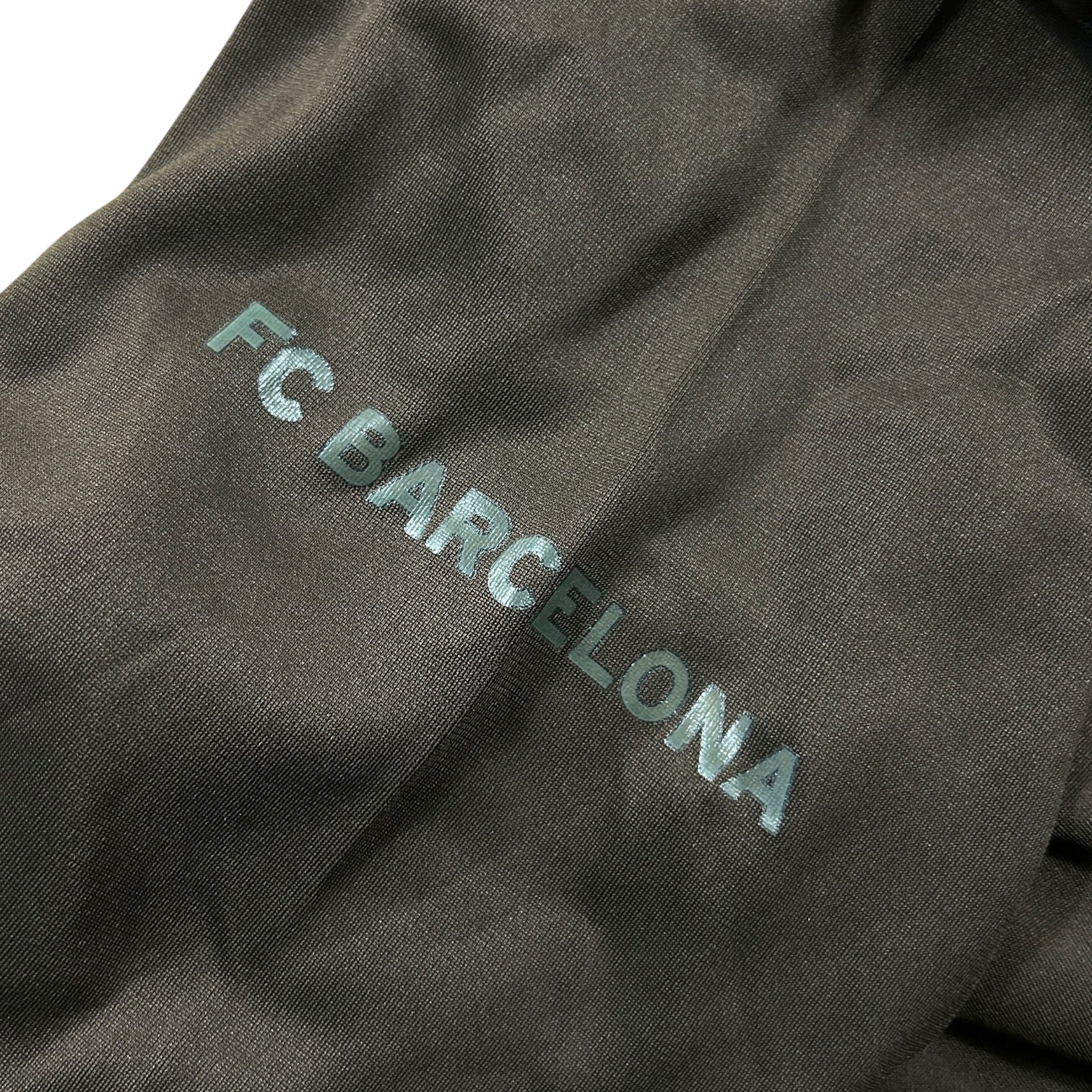 '08-'09 Nike FC Barcelona Long Sleeve Training Shirt - Brown