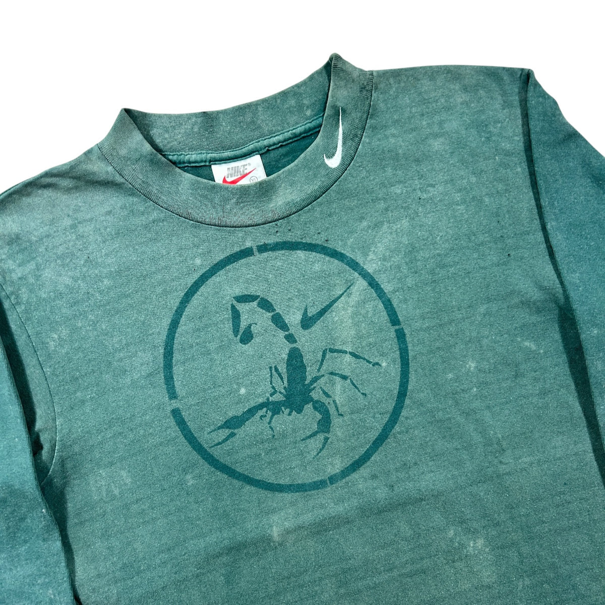 Vintage Nike Scorpion Long Sleeve Shirt - Green