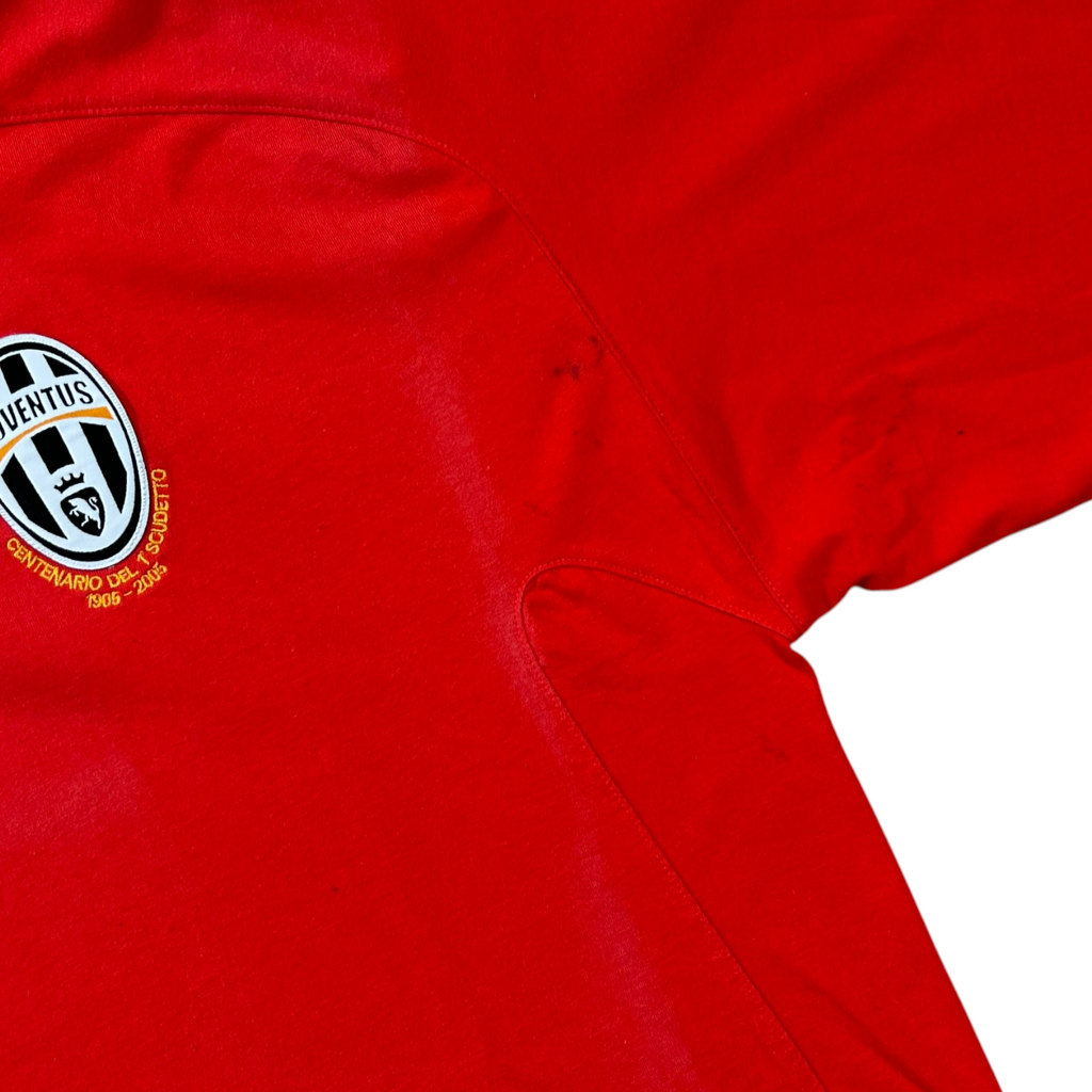‘05-‘06 Nike Juventus Long Sleeve 1/4 Zip Polo Shirt