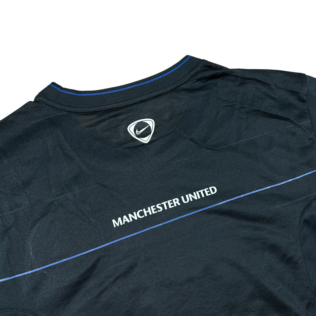 ‘07-‘08 Nike Manchester United Training Shirt - Black