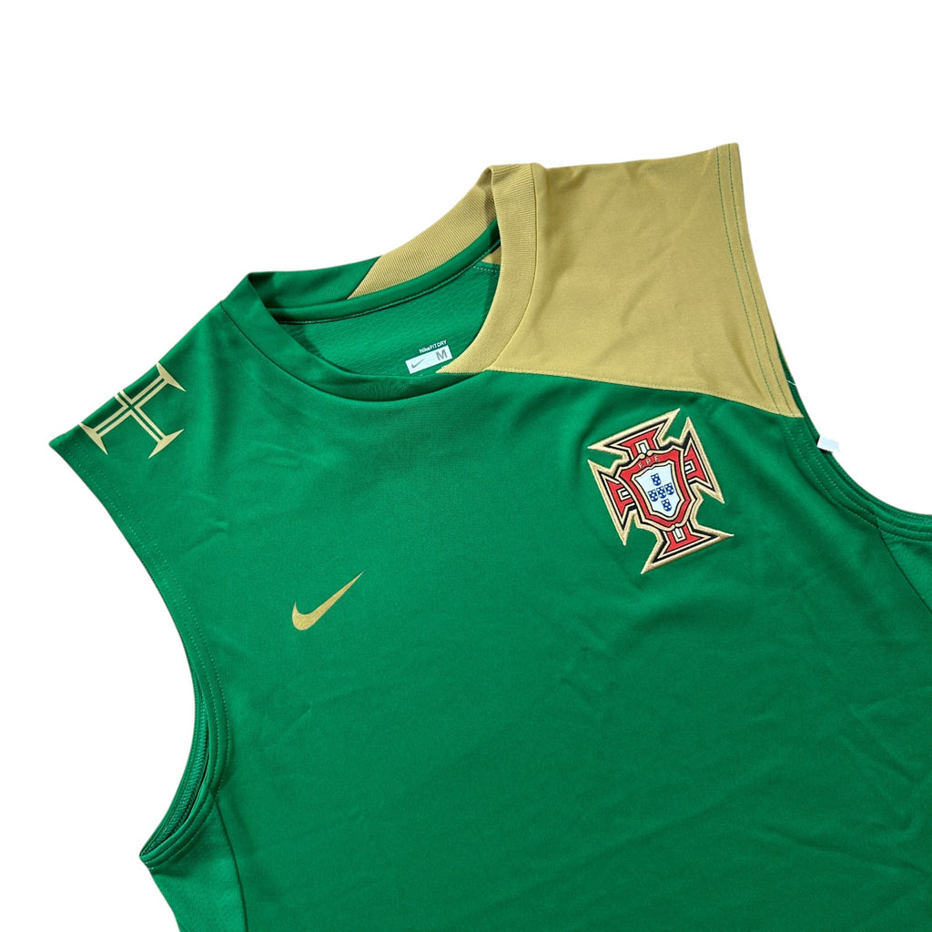 Nike Portugal Sleeveless Training Top - Green/Gold