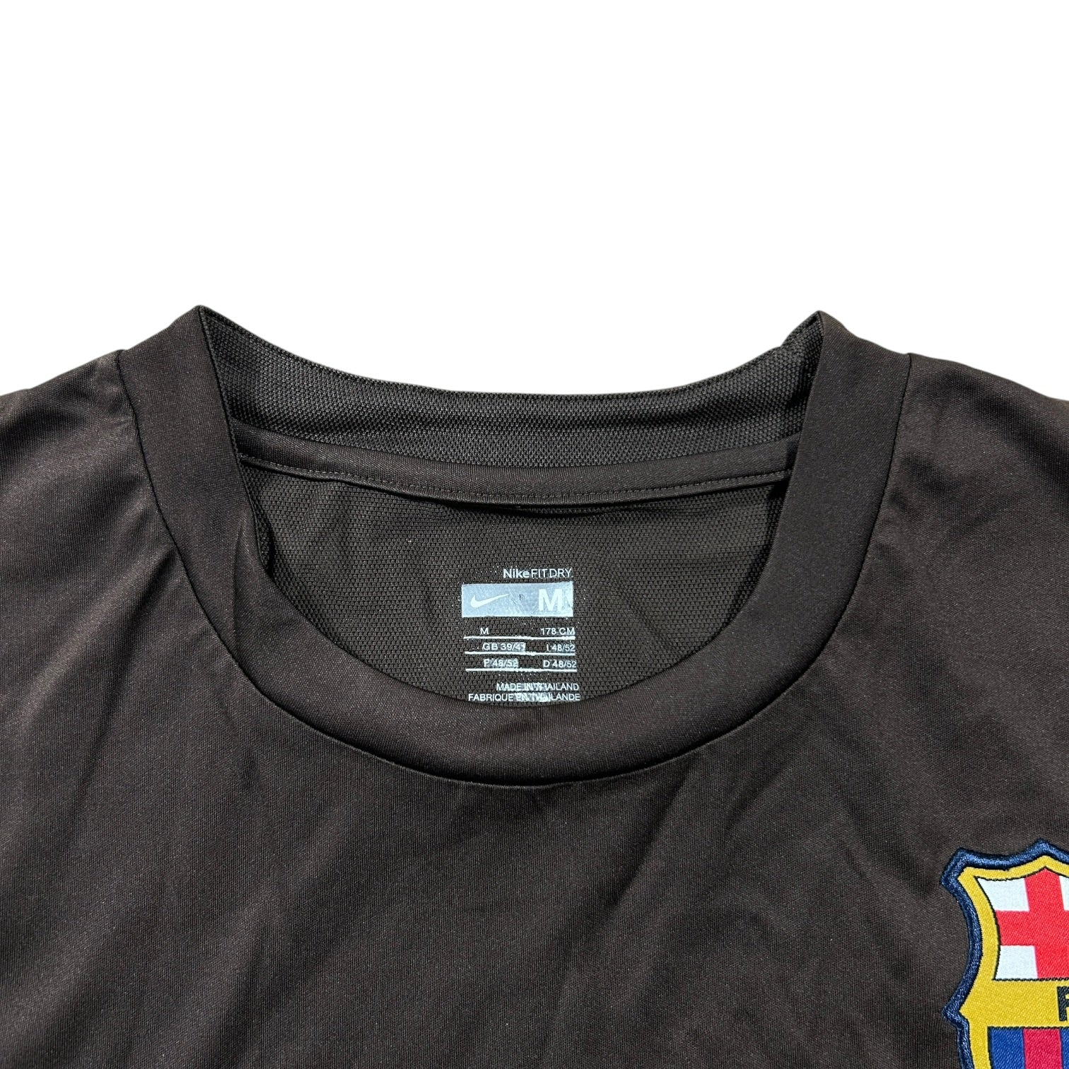 Nike FC Barcelona Sleeveless Training Top - Brown/Gold