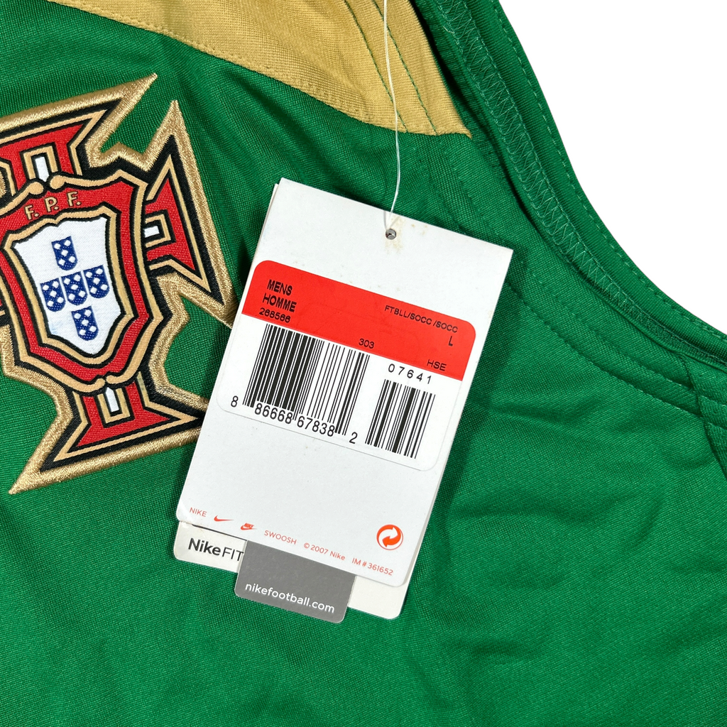 ‘08-‘09 Nike Portugal Training Vest - Green