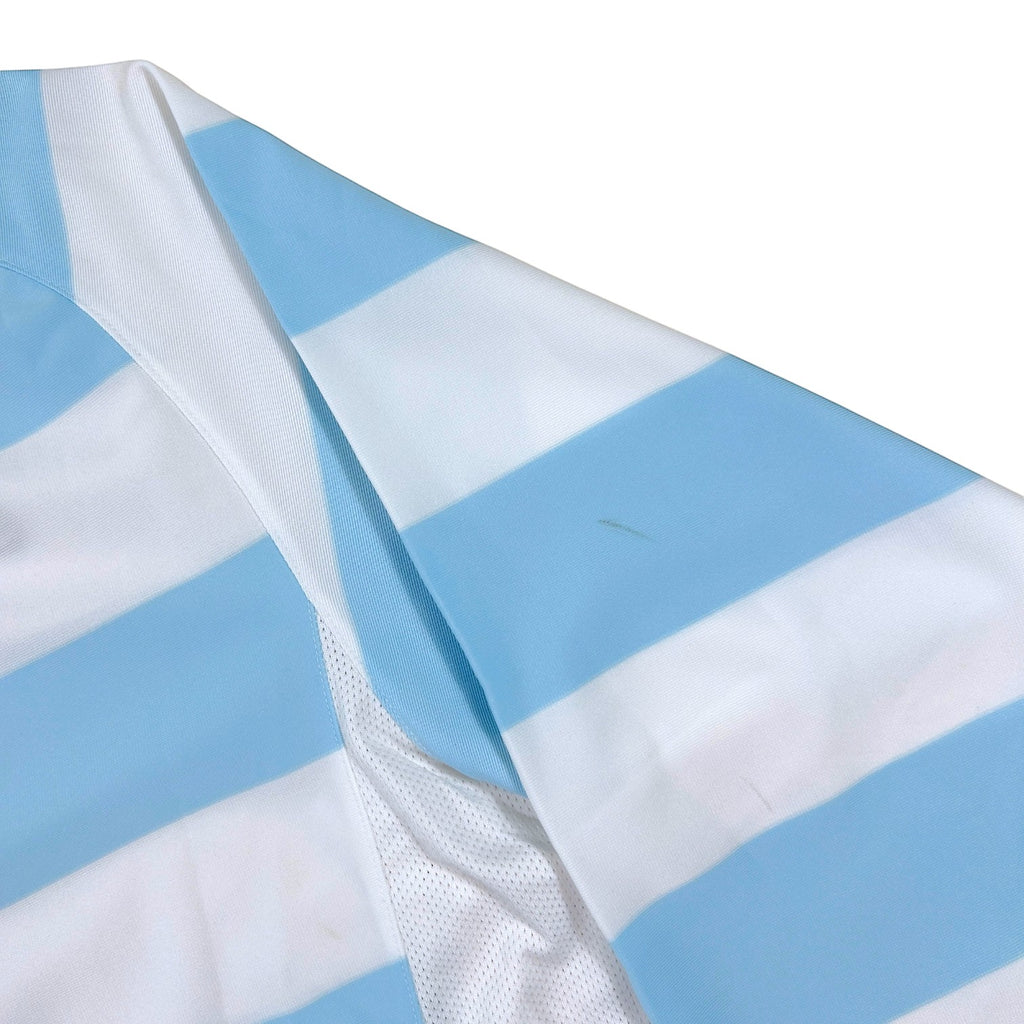 Nike Striped Long Sleeve Football Shirt - White/Blue