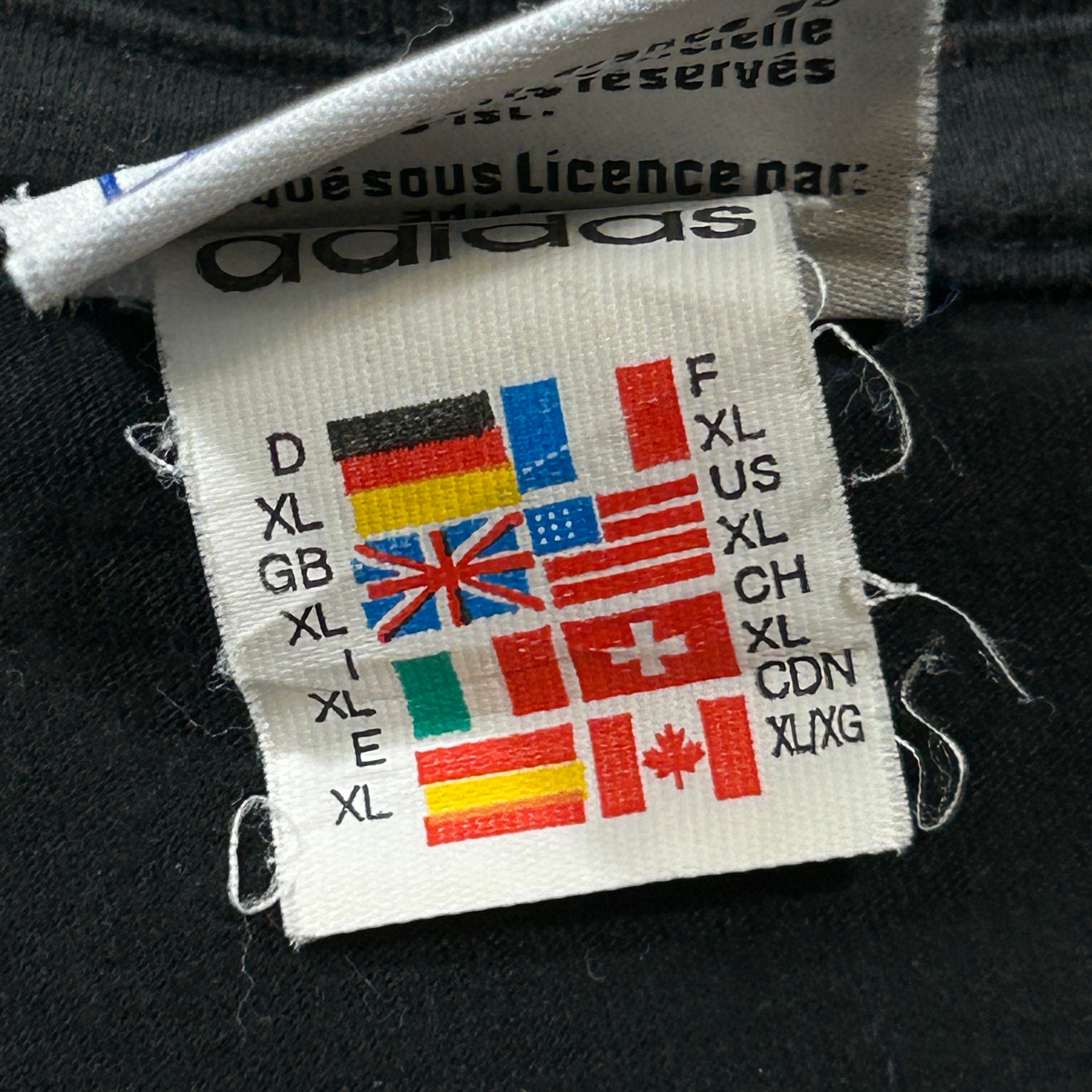 France 98 Big Logo Flag Tee