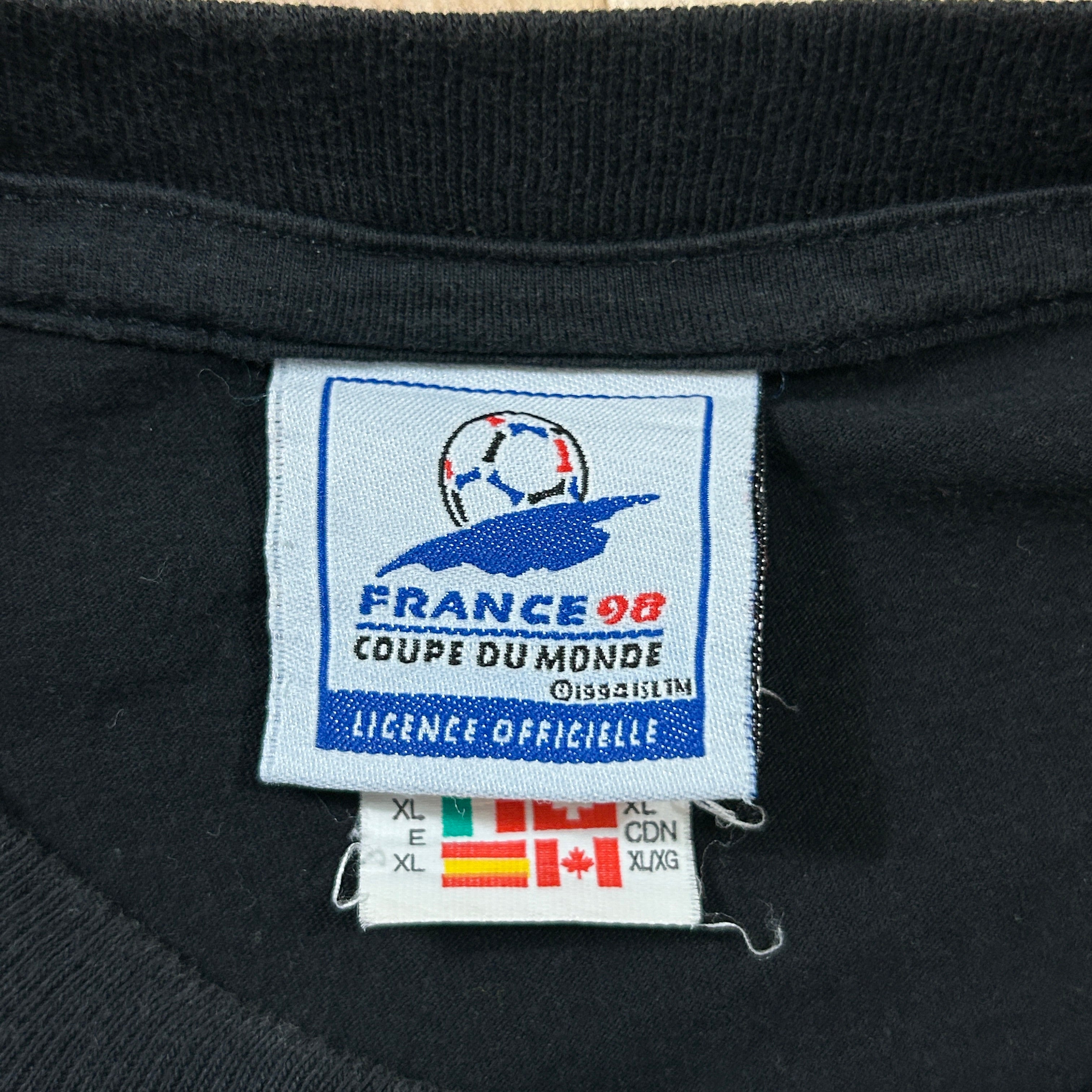 France 98 Big Logo Flag Tee