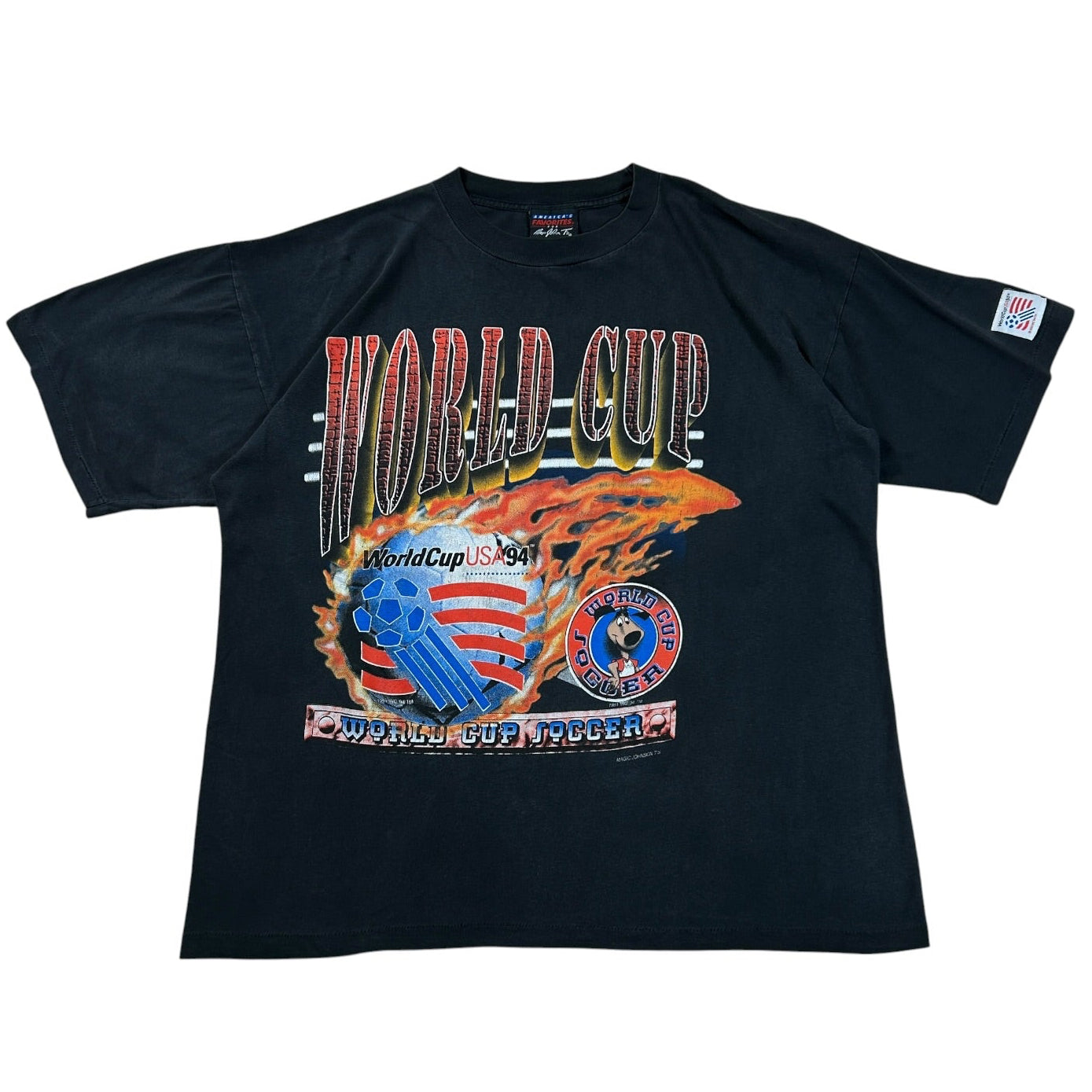 USA 94 Flame Ball Striker Tee
