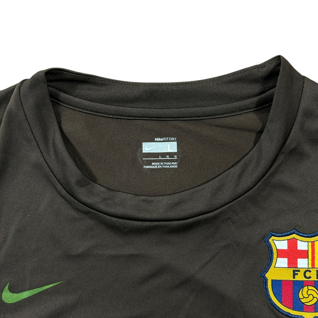 Nike FC Barcelona Sleeveless Training Top - Brown/Gold