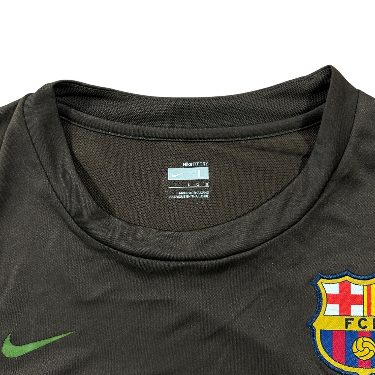 Nike FC Barcelona Sleeveless Training Top - Brown/Gold